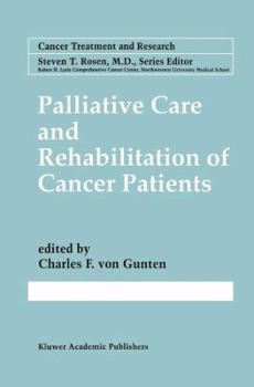 Paperback Palliative Care and Rehabilitation of Cancer Patients Book
