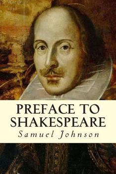 Paperback Preface to Shakespeare Book