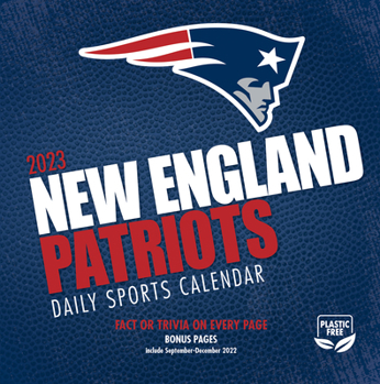 Unknown Binding New England Patriots 2023 Box Calendar Book
