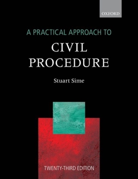 Paperback A Practical Approach to Civil Procedure Book