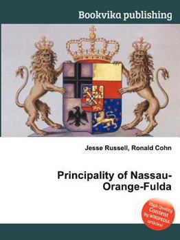 Paperback Principality of Nassau-Orange-Fulda Book