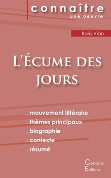 Paperback Fiche de lecture L'Ecume des jours (Analyse littéraire de référence et résumé complet) [French] Book