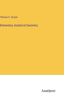 Hardcover Elementary Analytical Geometry Book