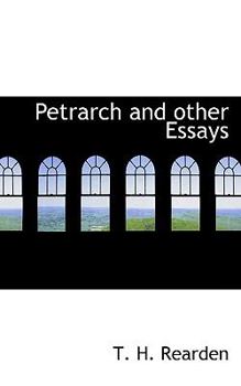 Paperback Petrarch and Other Essays Book