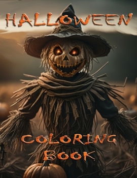 Paperback Adult Halloween Coloring Book