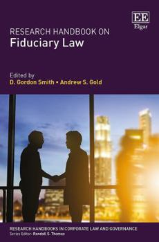 Hardcover Research Handbook on Fiduciary Law Book