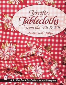 Paperback Terrific Tablecloths from the '40s & '50s Book