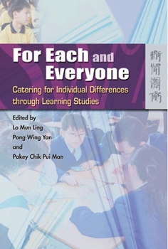 Paperback For Each and Everyone: Catering for Individual Differences Through Learning Studies Book