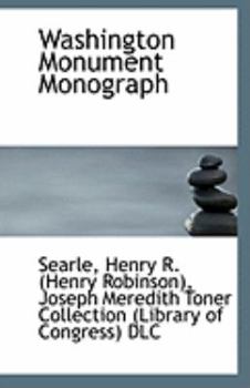 Paperback Washington Monument Monograph Book