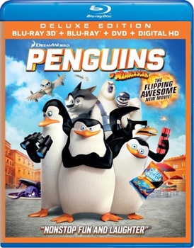 Blu-ray Penguins of Madagascar Book