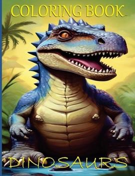 Paperback Coloring book! Dinosaurs [Portuguese] Book