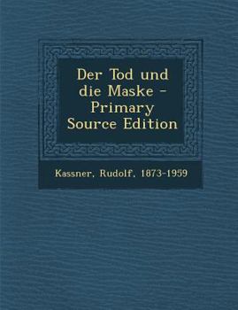 Paperback Der Tod Und Die Maske Book