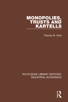 Paperback Monopolies, Trusts and Kartells Book