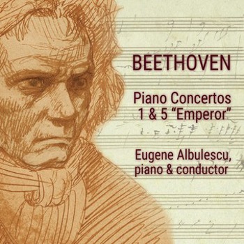 Music - CD Beethoven Piano Concertos 1 & 5 Emperor Book