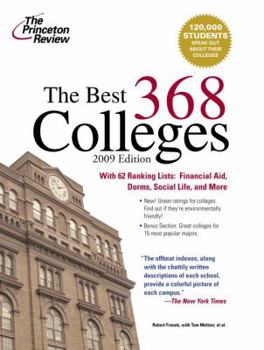 Paperback The Best 368 Colleges Book