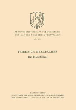 Paperback Die Bischofsstadt [German] Book
