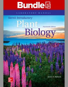 Hardcover Gen Combo Sterns Introductory Plant Biology; Lab Manual Book