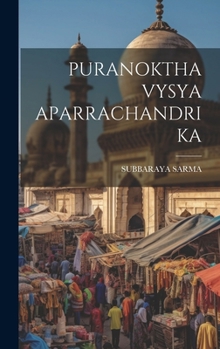 Hardcover Puranoktha Vysya Aparrachandrika [Telugu] Book