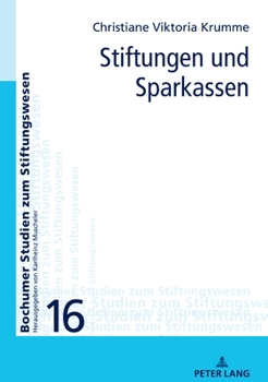 Hardcover Stiftungen Und Sparkassen [German] Book