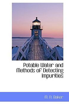 Paperback Potable Water and Methods of Detecting Impurities Book