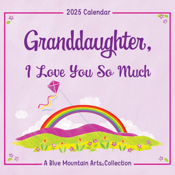 Calendar Granddaughter, I Love You So Much Book
