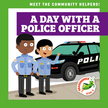 Library Binding A Day with a Police Officer Book