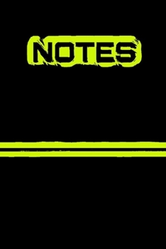Notes: (6" x 9") Notebook