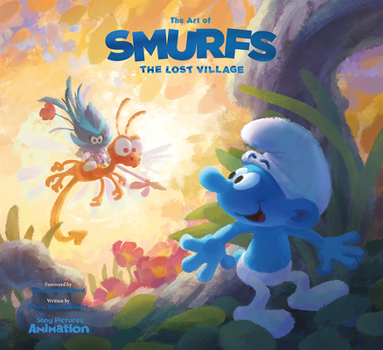 Hardcover The Art of Smurfs: The Lost Village Book