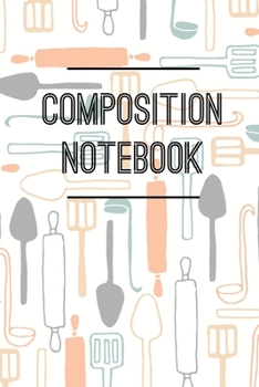 Paperback Composition Notebook: College Ruled 6" x 9" Writing Notes Journal, Office, Kids, School and college student. Book