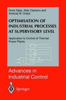 Paperback Optimisation of Industrial Processes at Supervisory Level: Application to Control of Thermal Power Plants Book