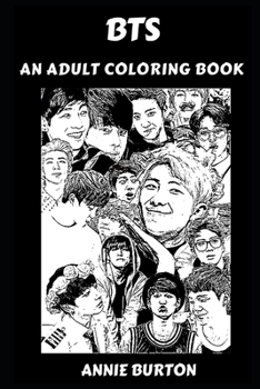 Paperback Bts: An Adult Coloring Book