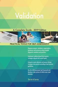 Paperback Validation A Complete Guide - 2019 Edition Book