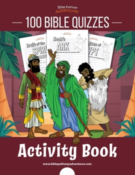 Paperback 100 Bible Quizzes Activity Book