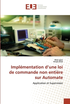 Paperback Implémentation d une loi de commande non entière sur automate [French] Book