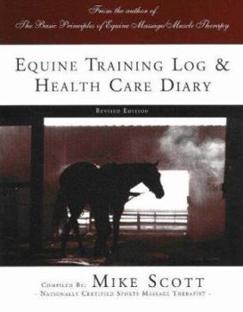 Paperback Equine Training Log & Health Care Diary Book