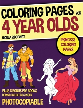 Paperback Pages de princesses ? colorier (Pages ? colorier pour enfants) [French] Book