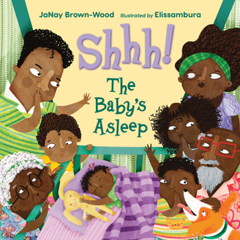 Hardcover Shhh! the Baby's Asleep Book