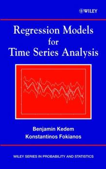 Hardcover Regression Models for Time Series Analysis Book