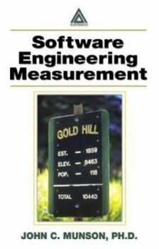 Hardcover Software Engineering Measurement Book