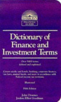 Paperback Dictionary of Finance and Investment Terms Book