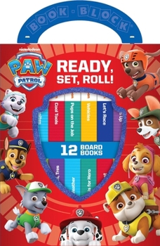 Board book Nickelodeon Paw Patrol: Ready, Set, Roll! 12 Board Books Book