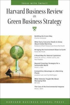 Paperback Harvard Business Review on Green Business Strategy Book