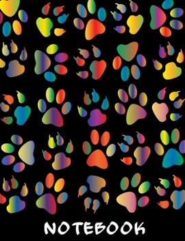 Notebook: colorful prismatic cat Notebook JournalFor Girls ,kids | Cute Cats Lovers Gift For Girls,Personal Diary, Notebook Journal Girl Who Loves Cats , large (8.5 x 11 inches) | 120 Pages