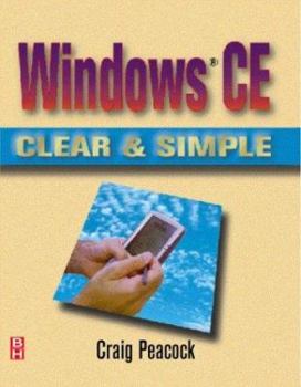 Paperback Windows CE Clear & Simple Book