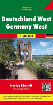Germany West, Road map 1:500.000