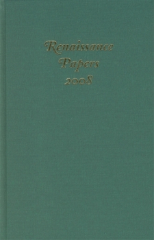 Hardcover Renaissance Papers 2008 Book