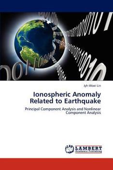 Paperback Ionospheric Anomaly Related to Earthquake Book