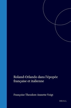 Roland-Orlando dans l'épopée française et italienne (French Edition)