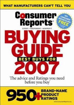 Paperback Buying Guide 2007 (Consumer Reports Buying Guide) Book