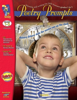 Paperback Poetry Prompts Grades 1-3 Book